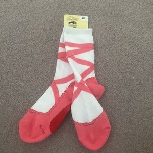 For Bare Feet - Ballet Slipper Socks